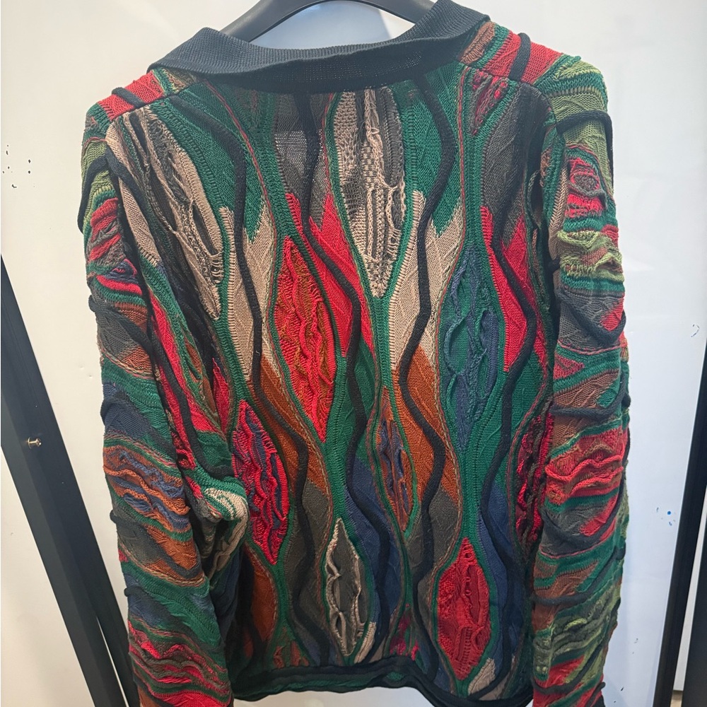 COOGI Multicolor Knit Sweater, Vintage - Picture 2 of 3